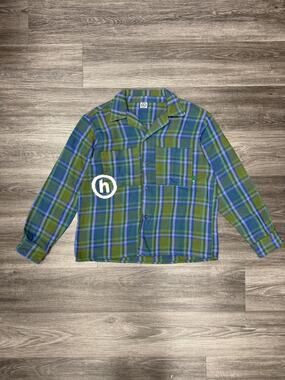Hidden NY 2 Pocket Overshirt Indigo Men’s L Brand New